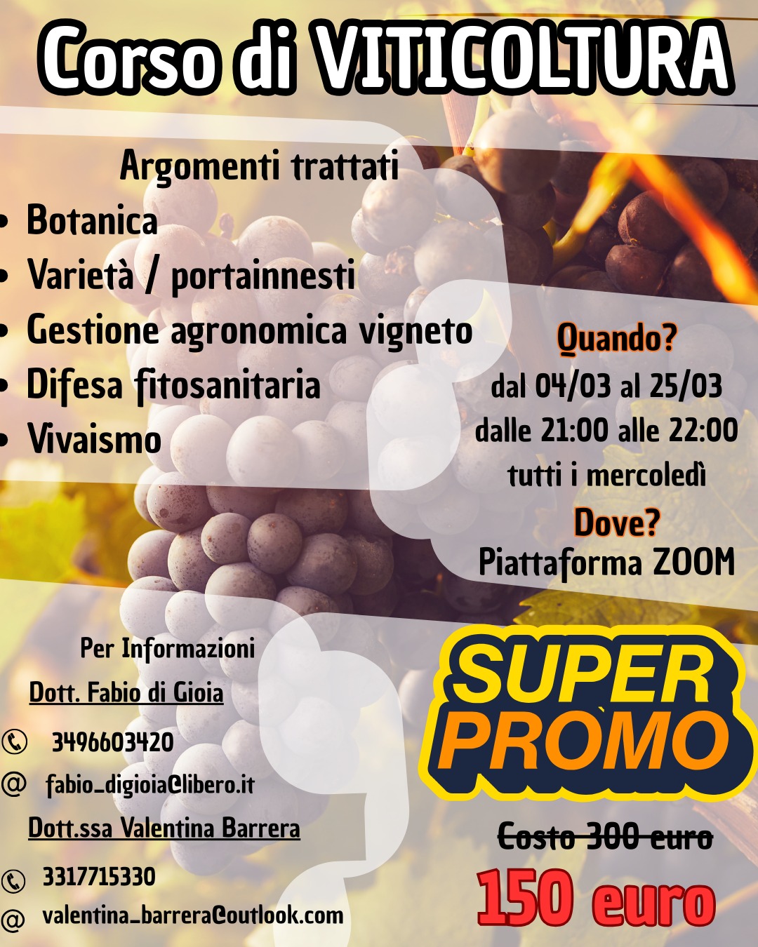 Corso di viticoltura