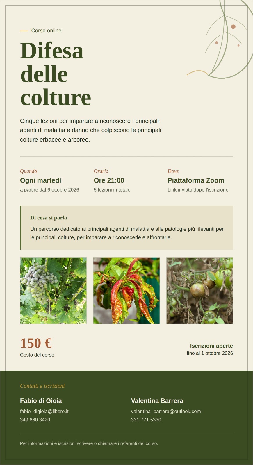 Dott. Agronomo Corsi